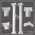 Best Detailed Carvings antique marble pillar stone column for sale